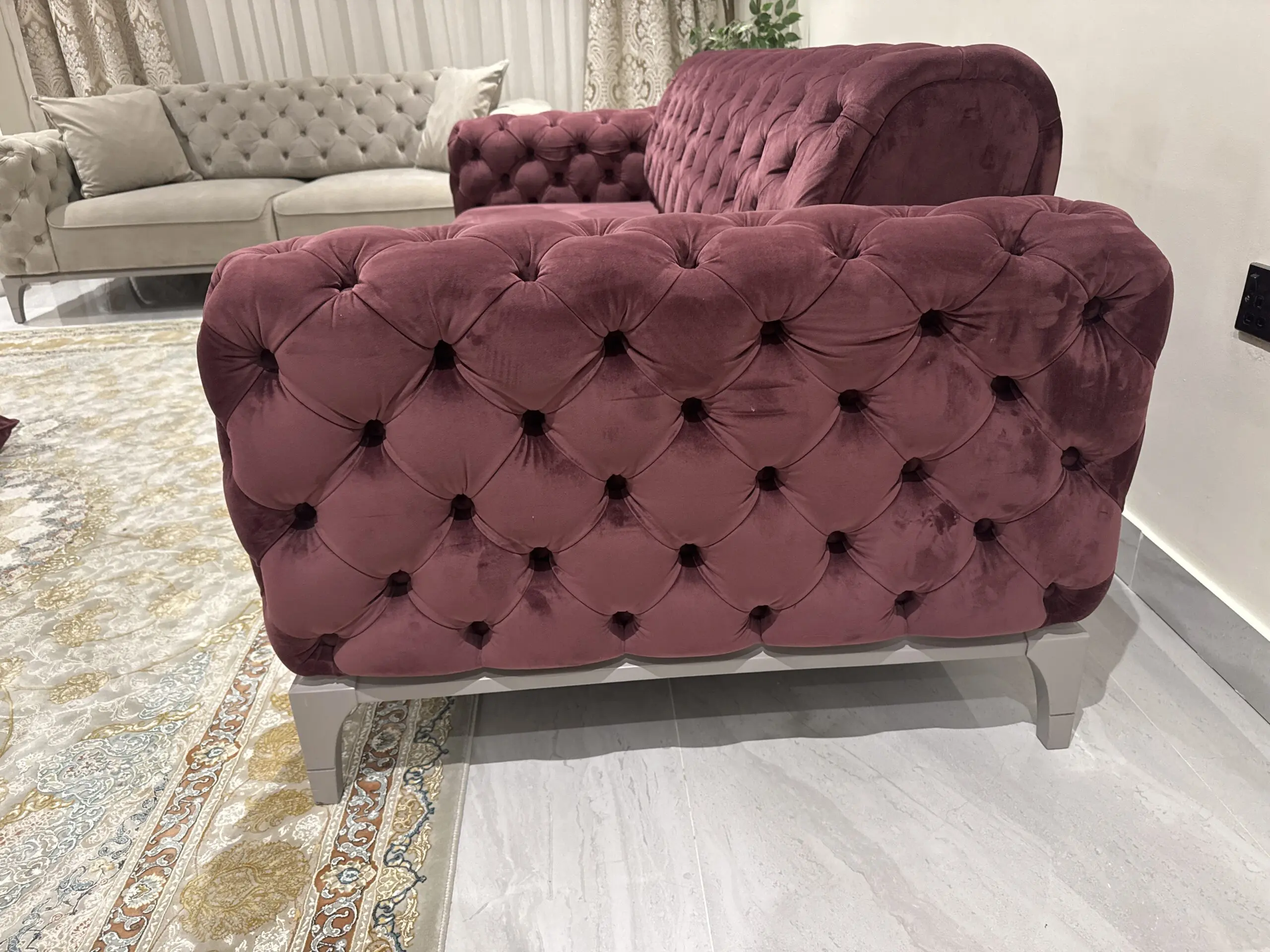 2 SALONI FLORANSA SOFA WITH BACK MOVING MECHANISM RRP £5600