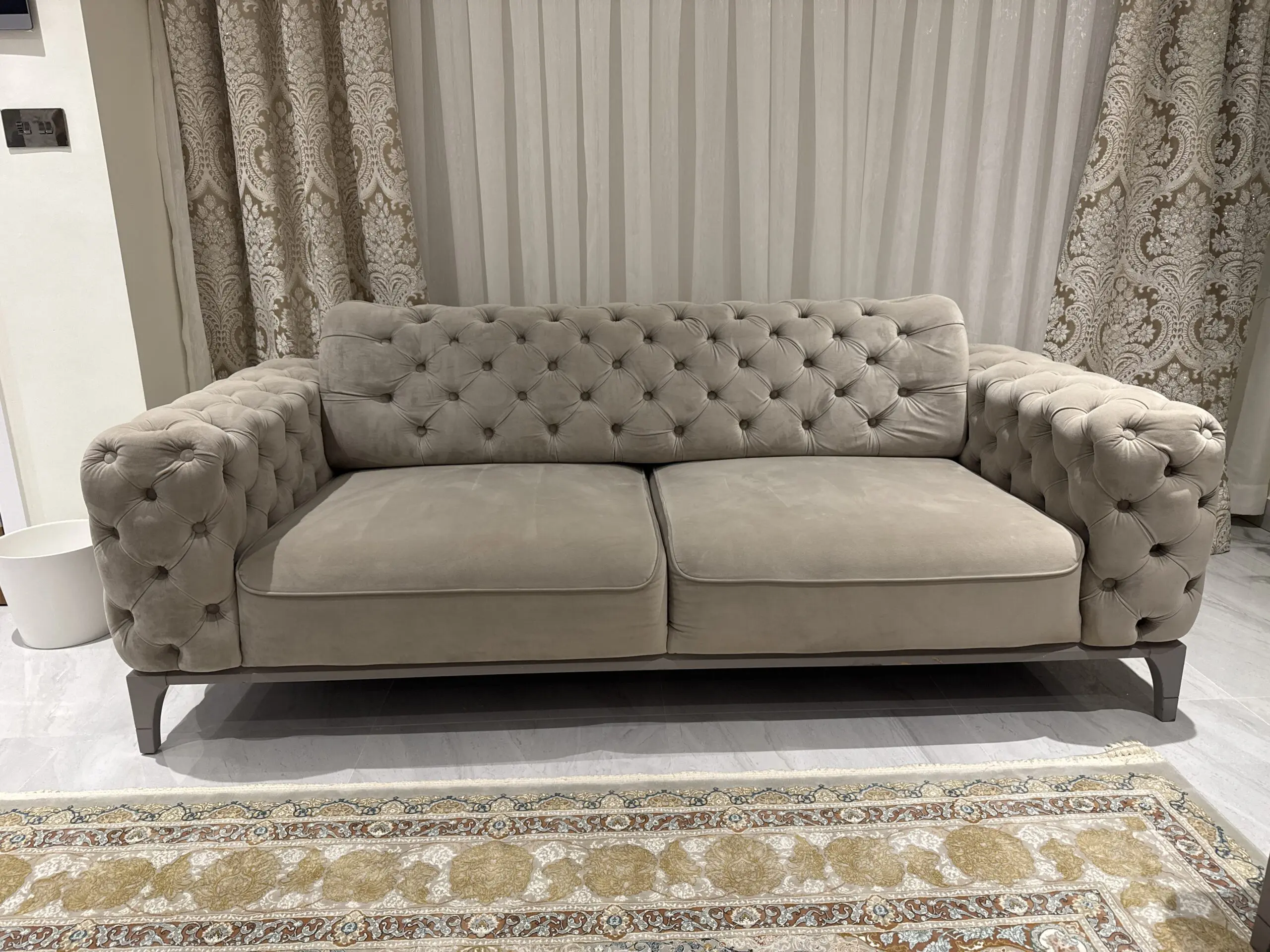 2 SALONI FLORANSA SOFA WITH BACK MOVING MECHANISM RRP £5600