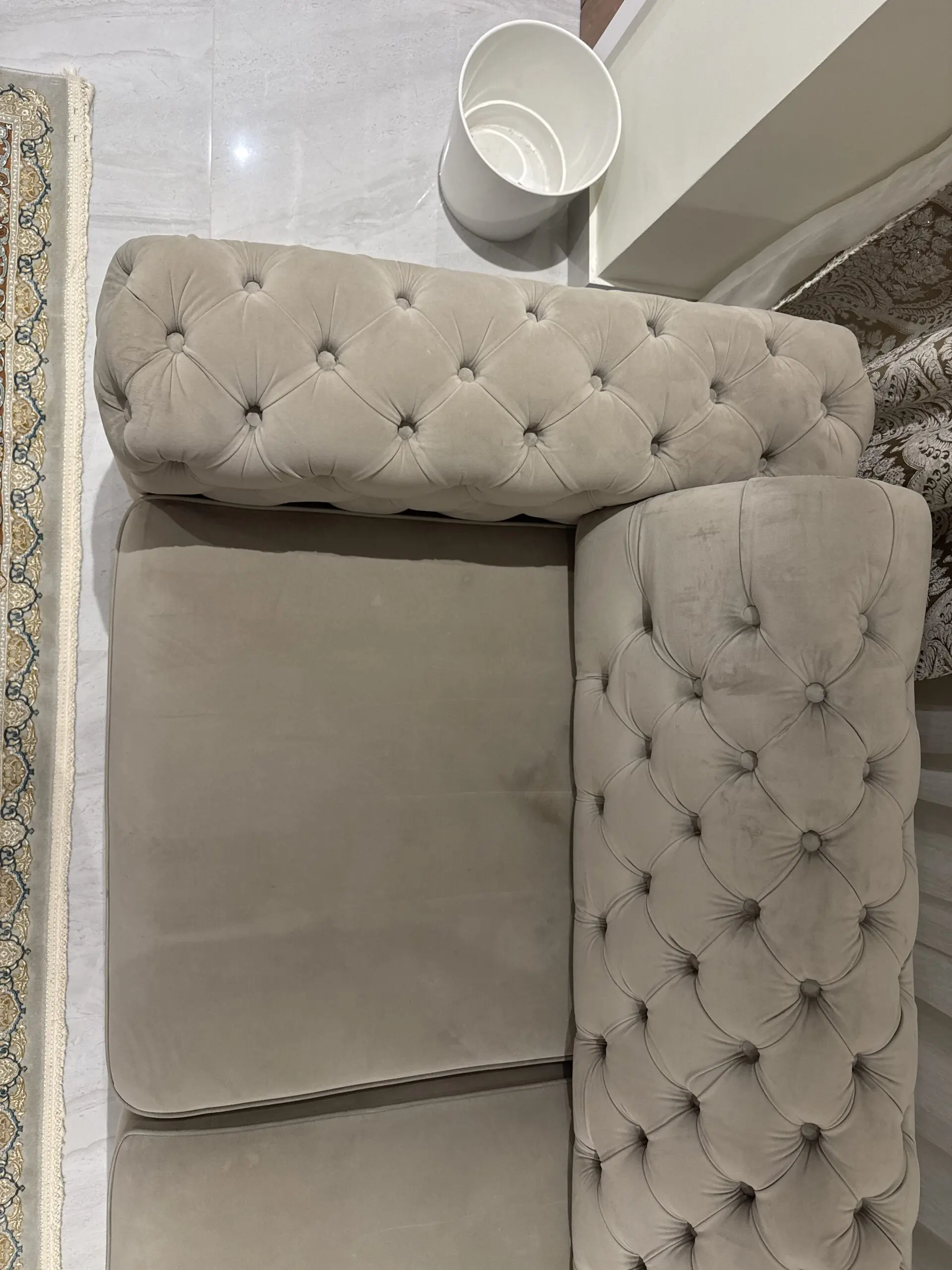 2 SALONI FLORANSA SOFA WITH BACK MOVING MECHANISM RRP £5600