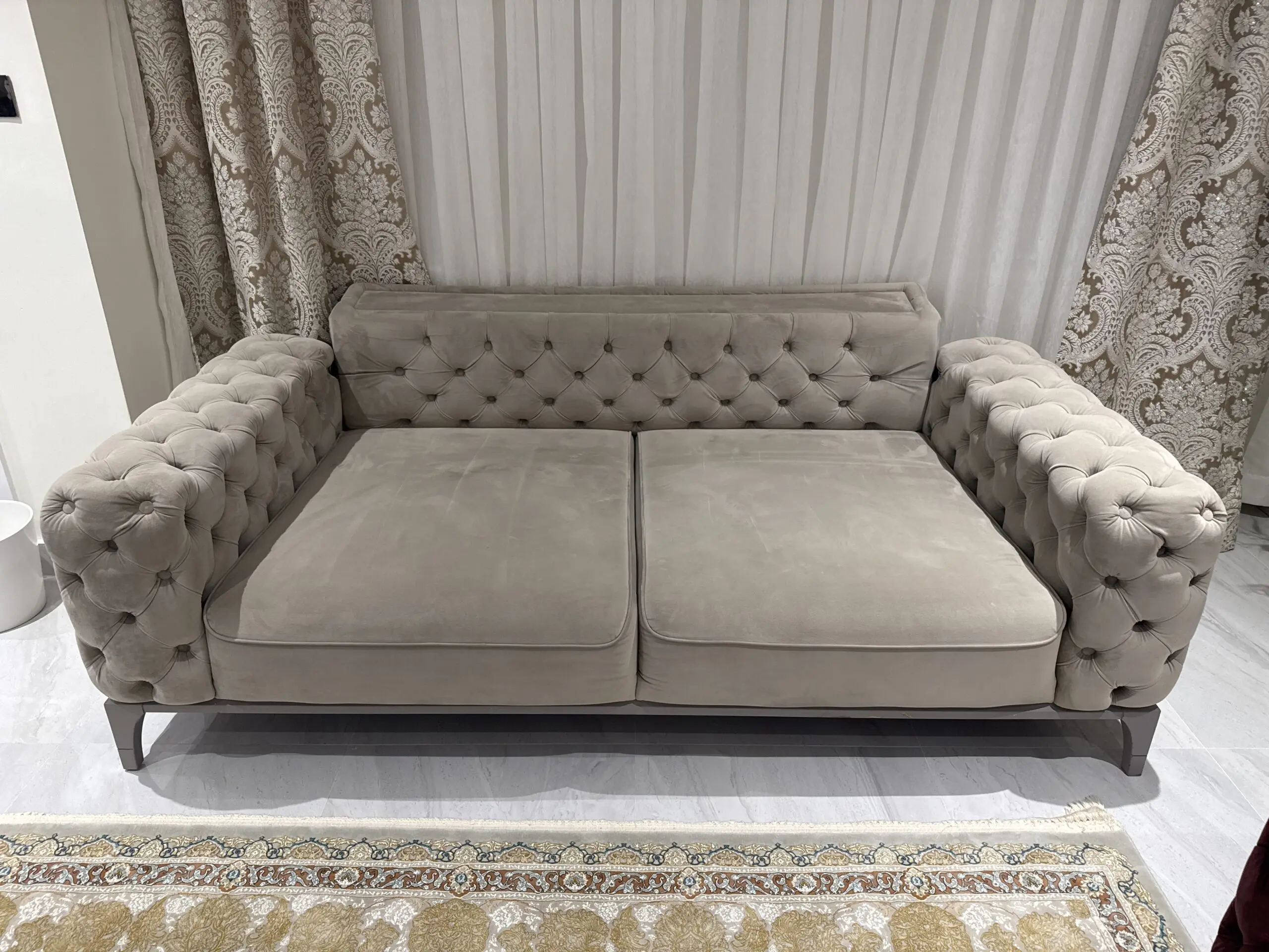 2 SALONI FLORANSA SOFA WITH BACK MOVING MECHANISM RRP £5600