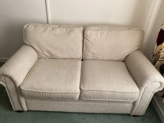 Argos 2 seater sofa bed beige colour