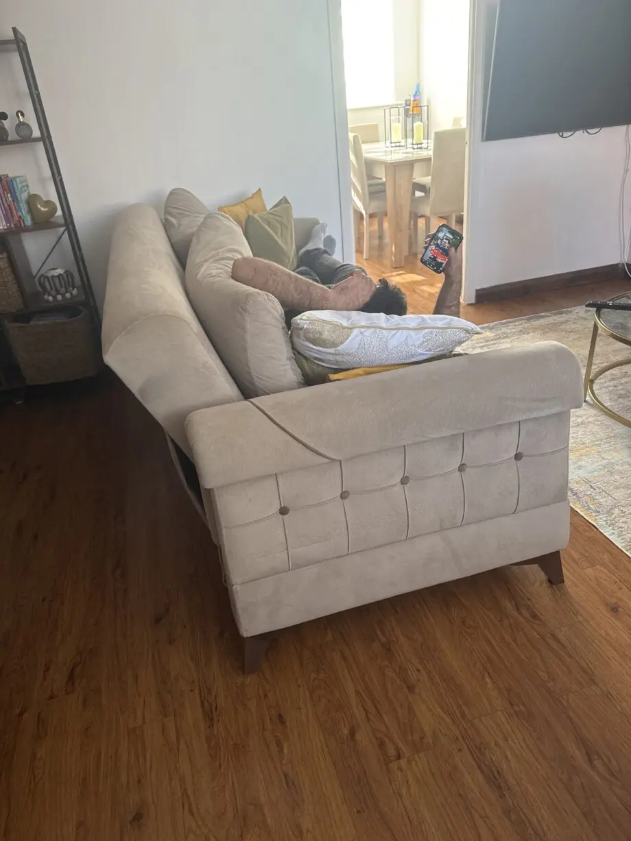 Beige Turkish sofa set