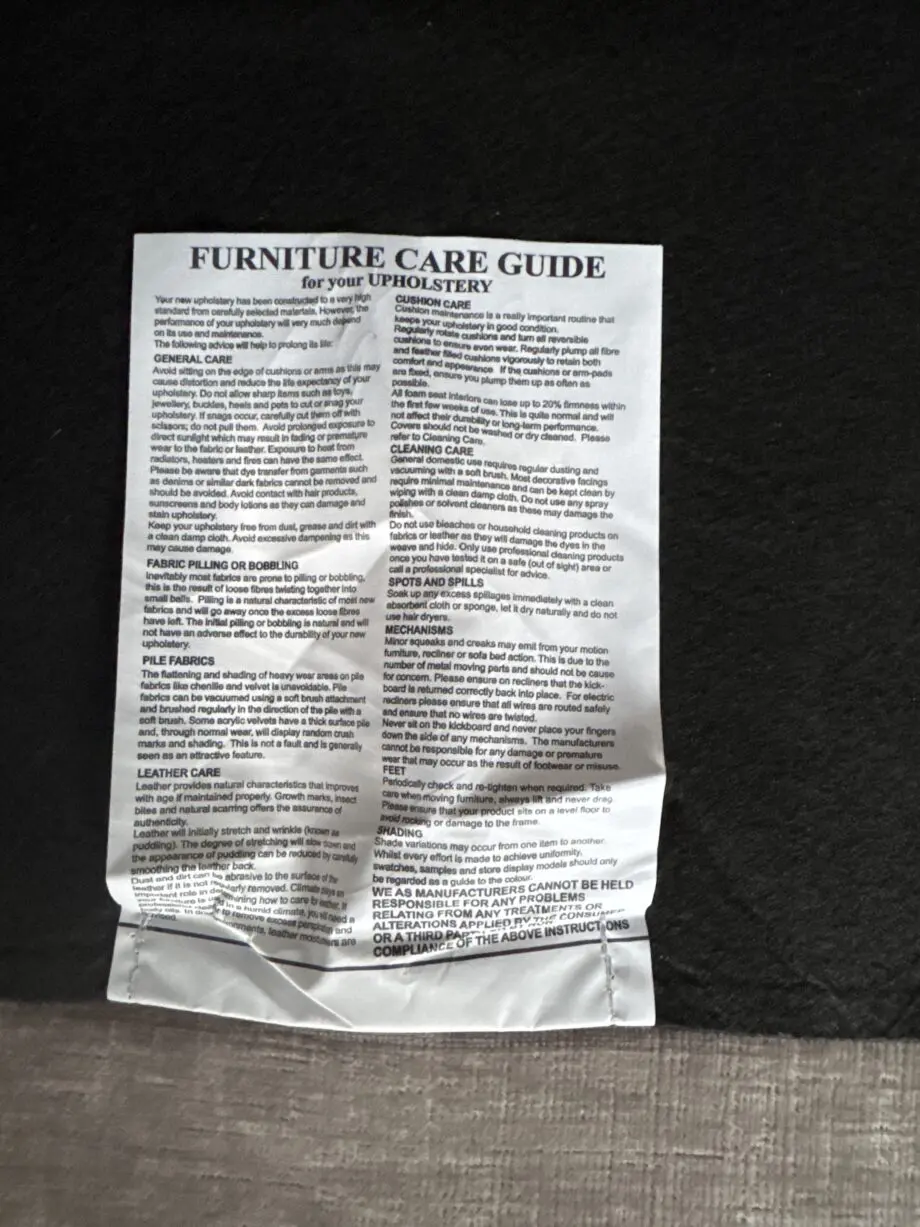 Furniture village