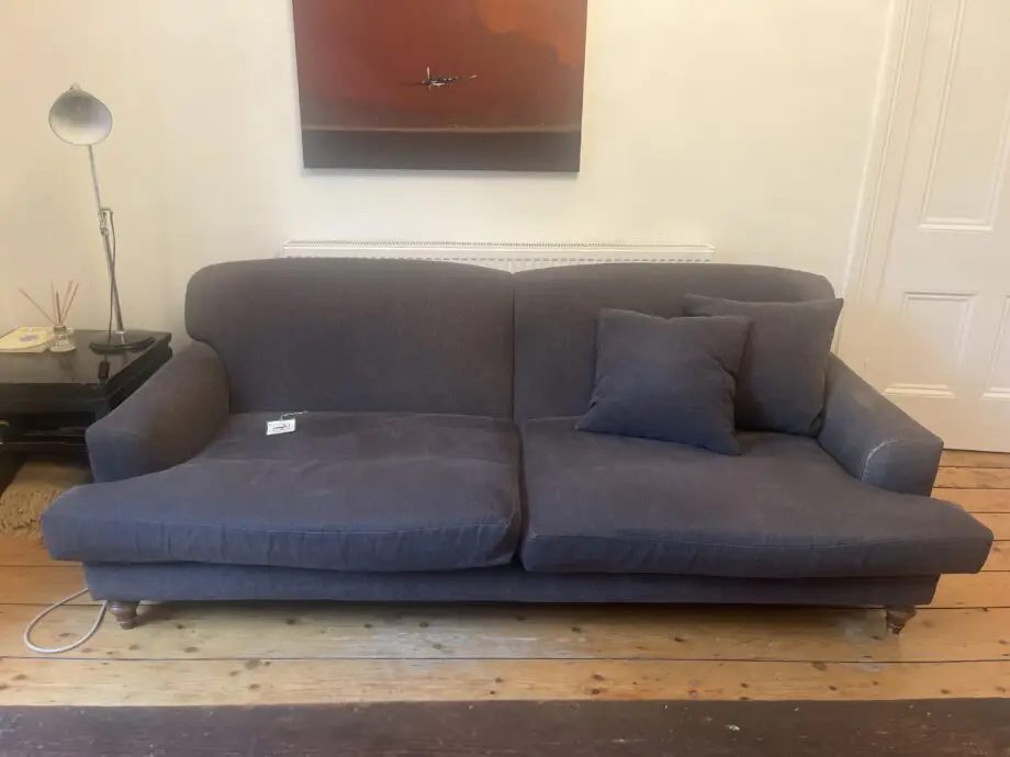 Bailey’s Home XL Loft Sofa in really good condition. Used in our main lounge but only for a few hours each evening. The build is first class and recovering quite straightforward. Only selling as we want a new look in the living room. Amazing value.