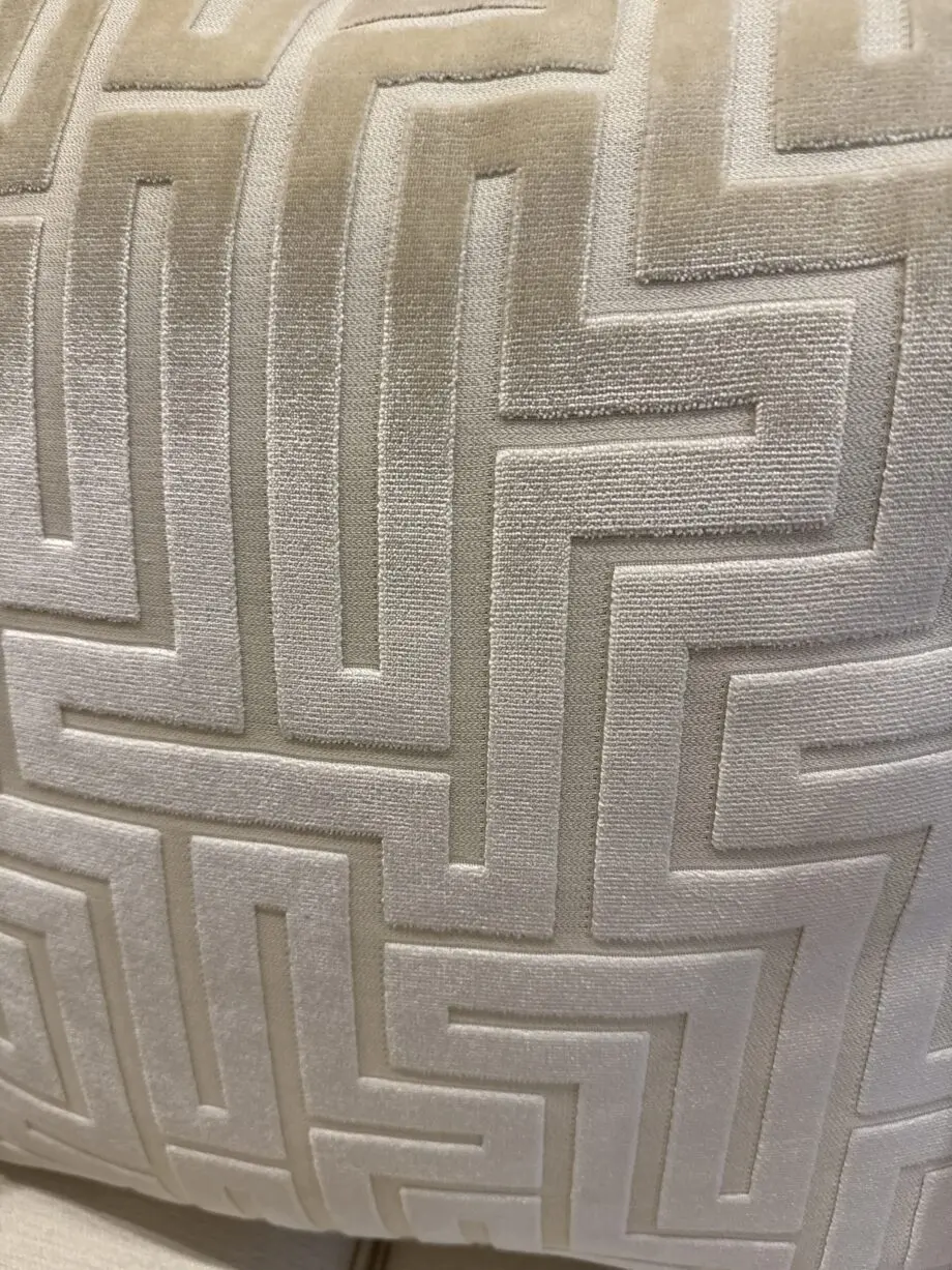 Designer sofas that been bought from Harrods department store in London