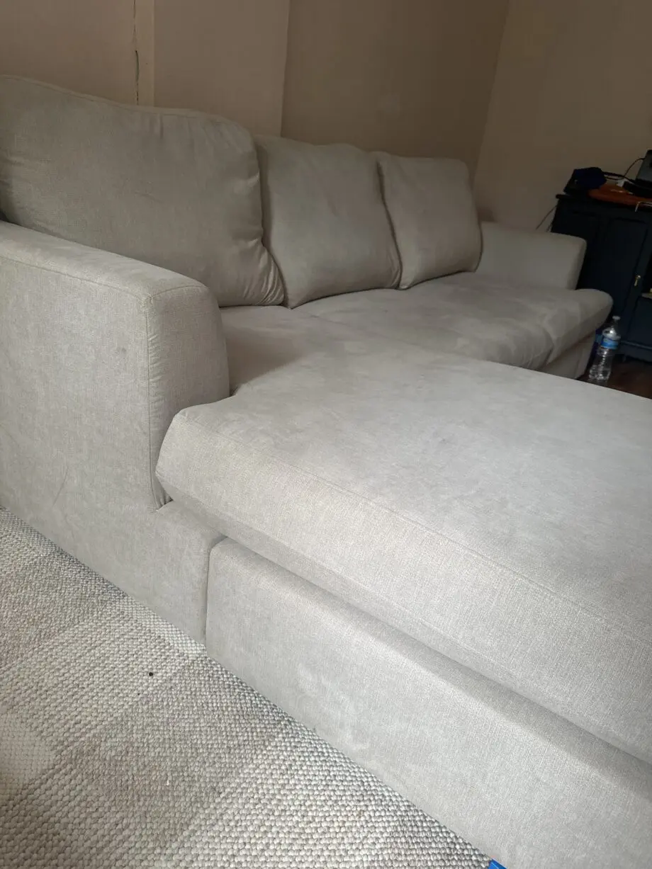 DFS Beige Freya 4 seater lounger