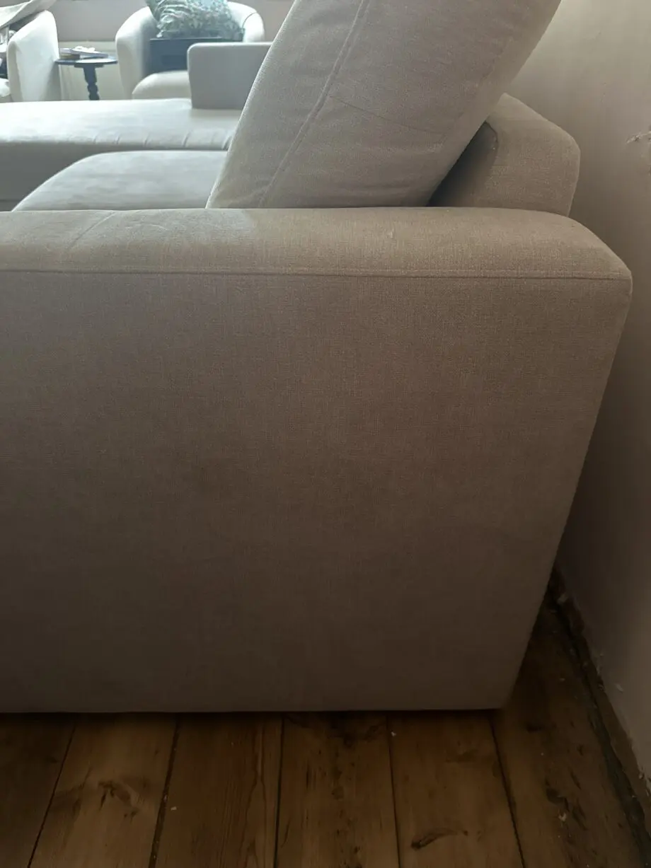 DFS Beige Freya 4 seater lounger