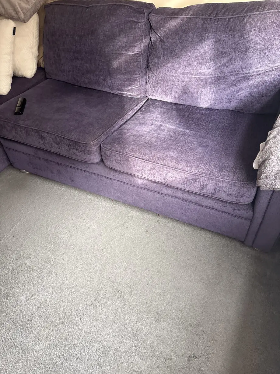 two 2 seater sofas