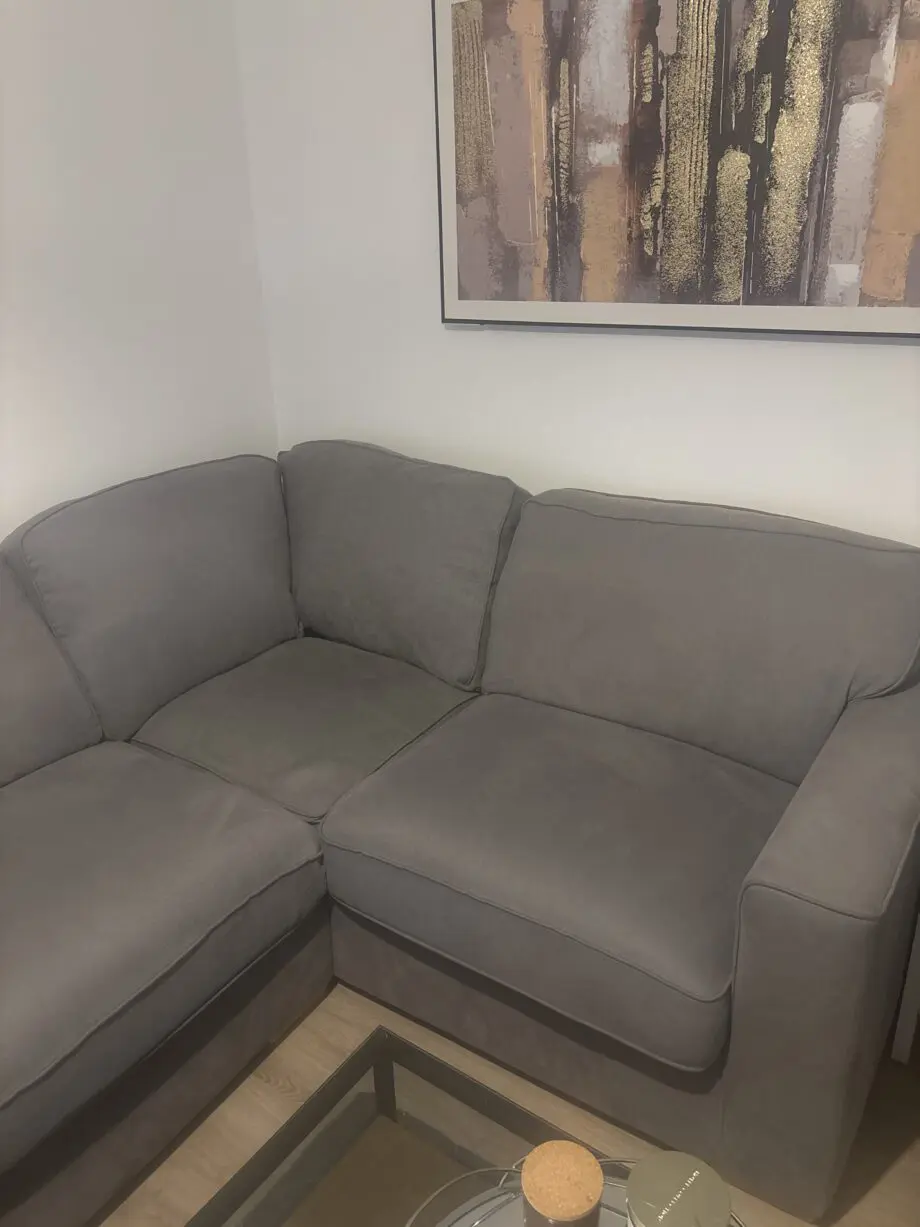 Furniture Village Grey Comfi RH Corner Sofa
