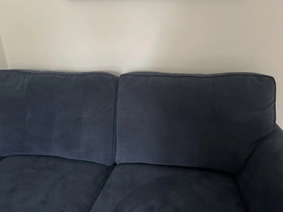 Dfs Jorge 2 seater sofa dark blue