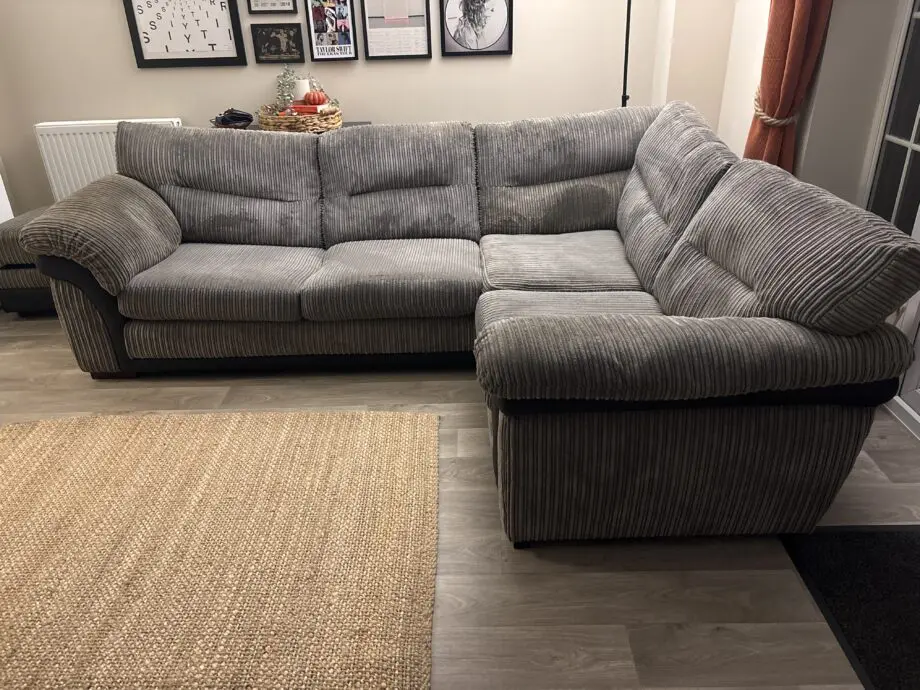 DFS Grey Corner Sofa