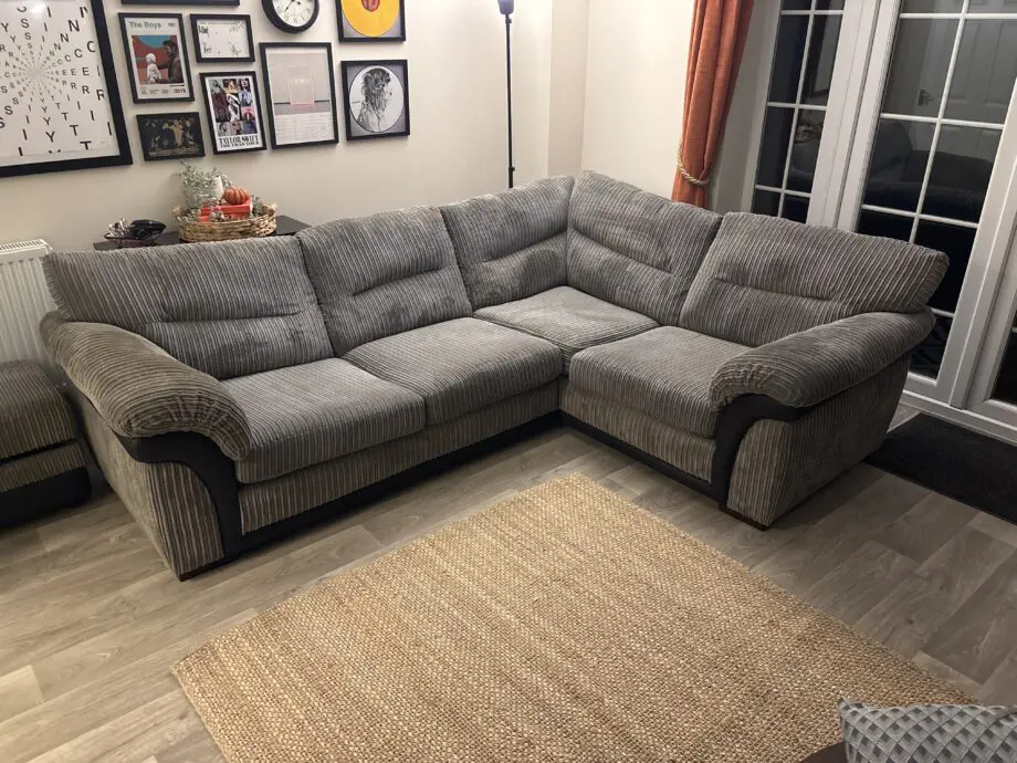 DFS Grey Corner Sofa