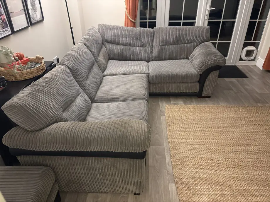 DFS Grey Corner Sofa
