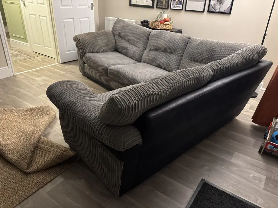 DFS Grey Corner Sofa