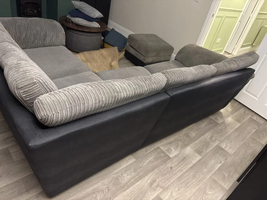 DFS Grey Corner Sofa