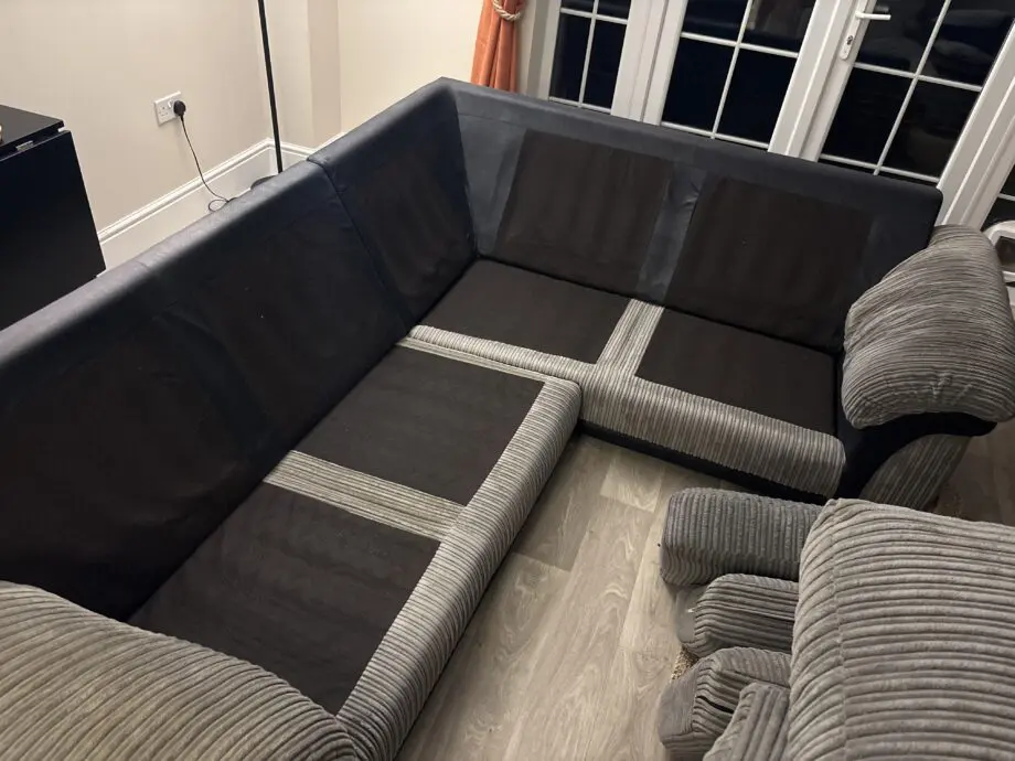 DFS Grey Corner Sofa
