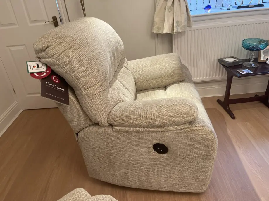 2 Arthur llewellyn G plan, power recliner chairs