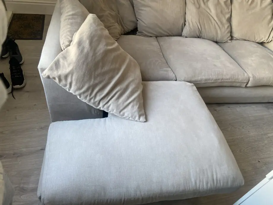 Grey corner sofa