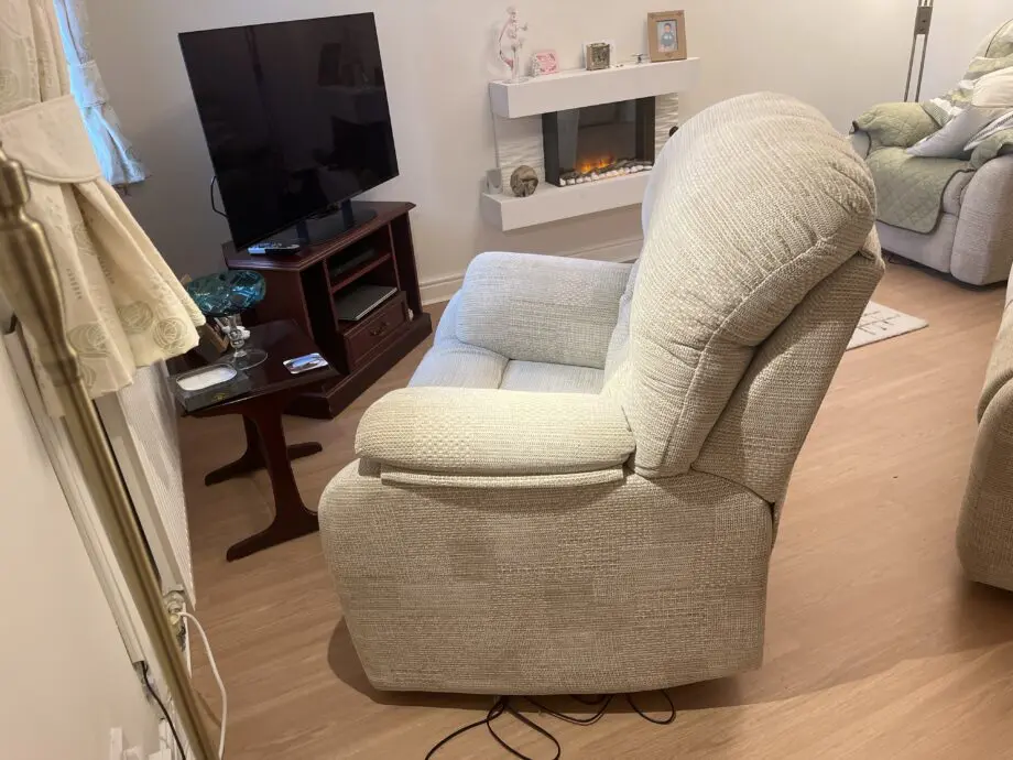 2 Arthur llewellyn G plan, power recliner chairs
