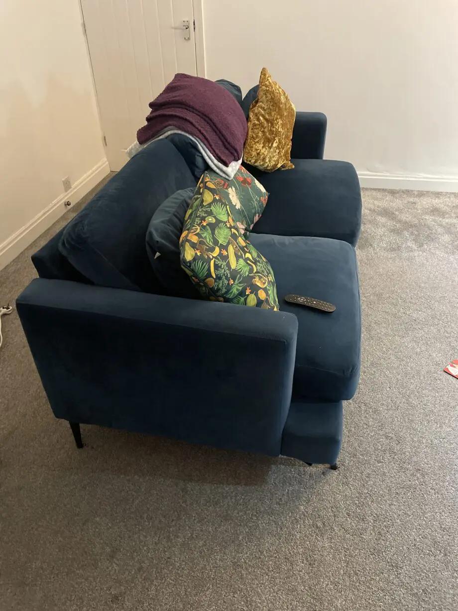Large two seater sofa