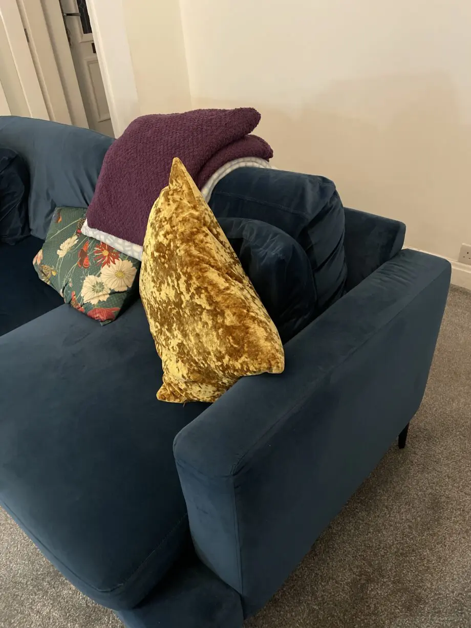 Large two seater sofa