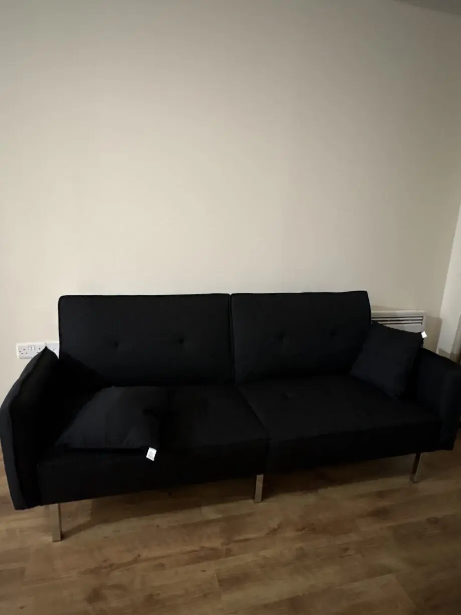 3 seater reclining sleeper with 3 adjustable back angles