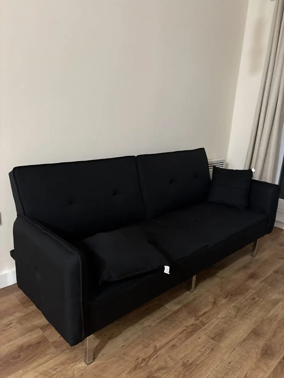 3 seater reclining sleeper with 3 adjustable back angles
