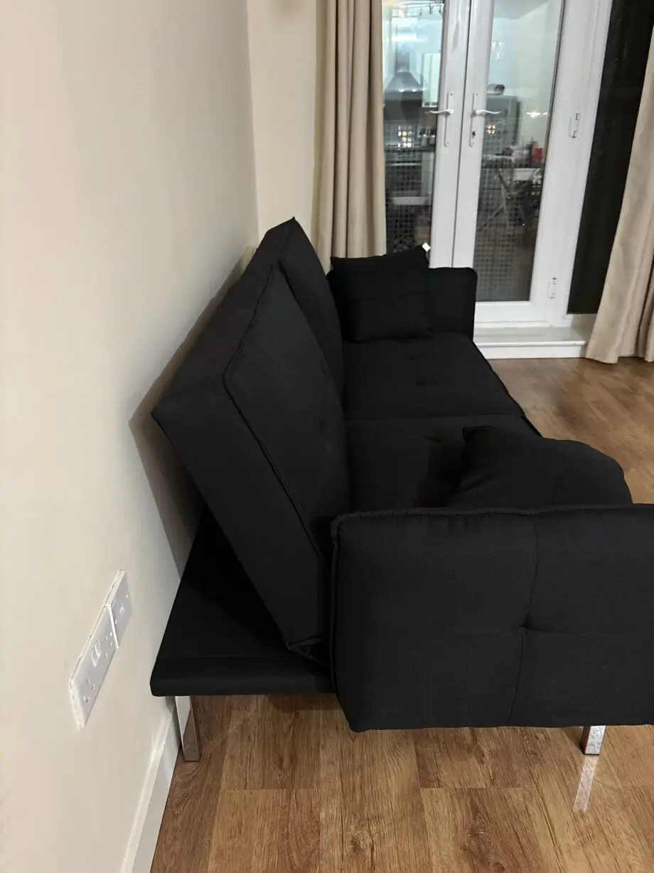 3 seater reclining sleeper with 3 adjustable back angles
