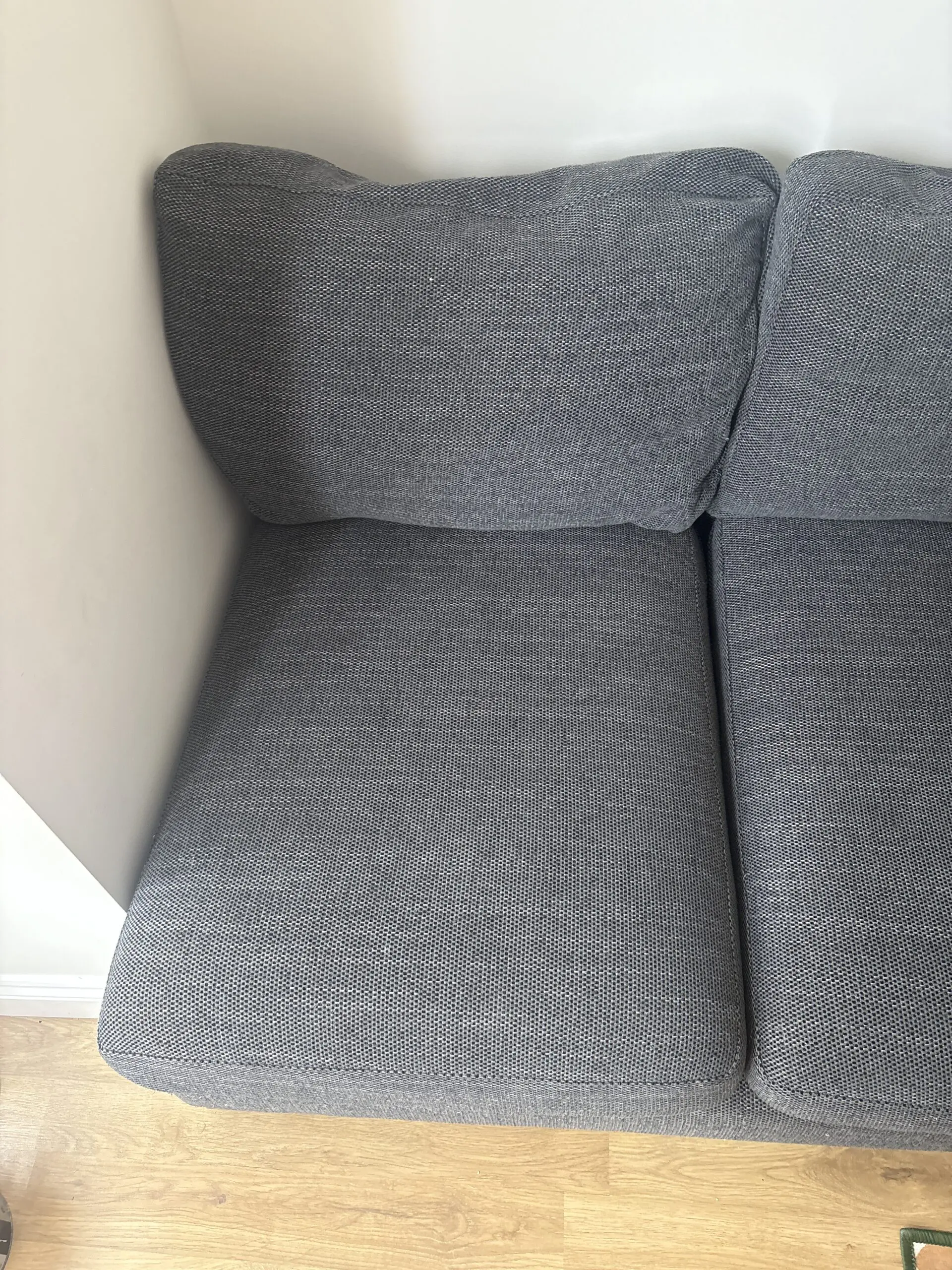 Charcoal dfs corner sofa