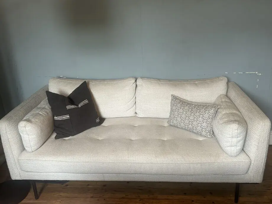 Made Harlow Two Seater Sofa in Cream