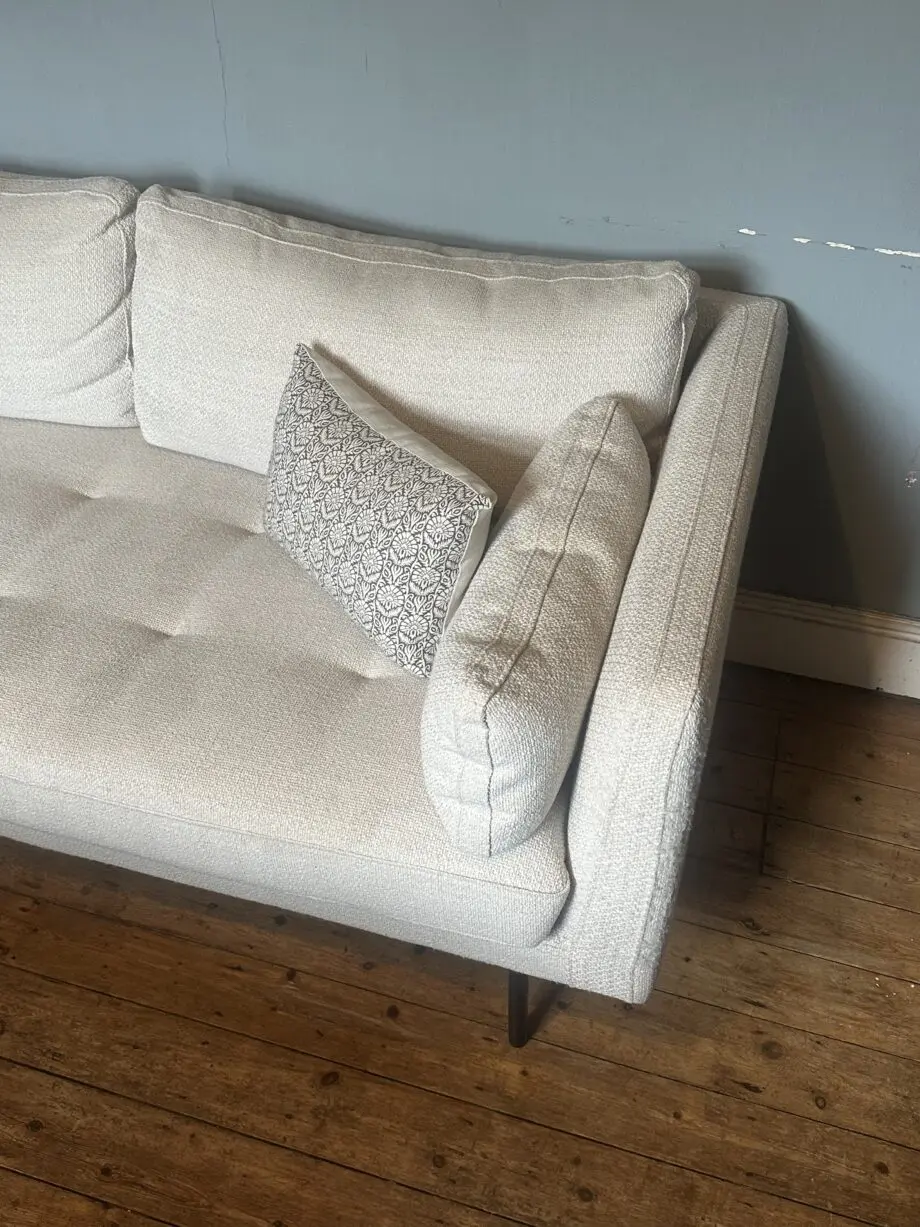 Made Harlow Two Seater Sofa in Cream