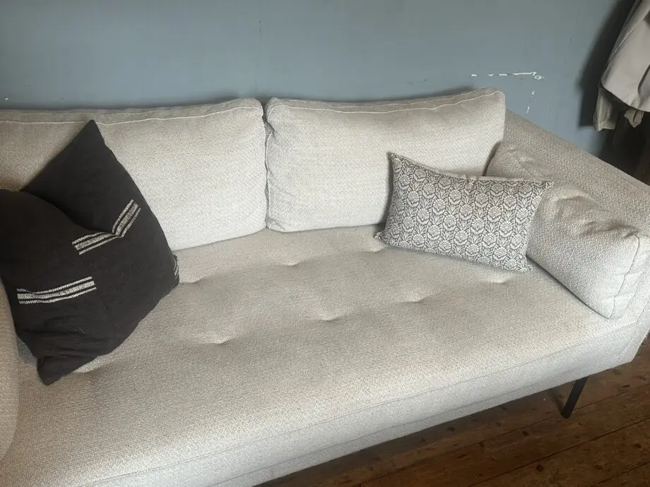 Made Harlow Two Seater Sofa in Cream