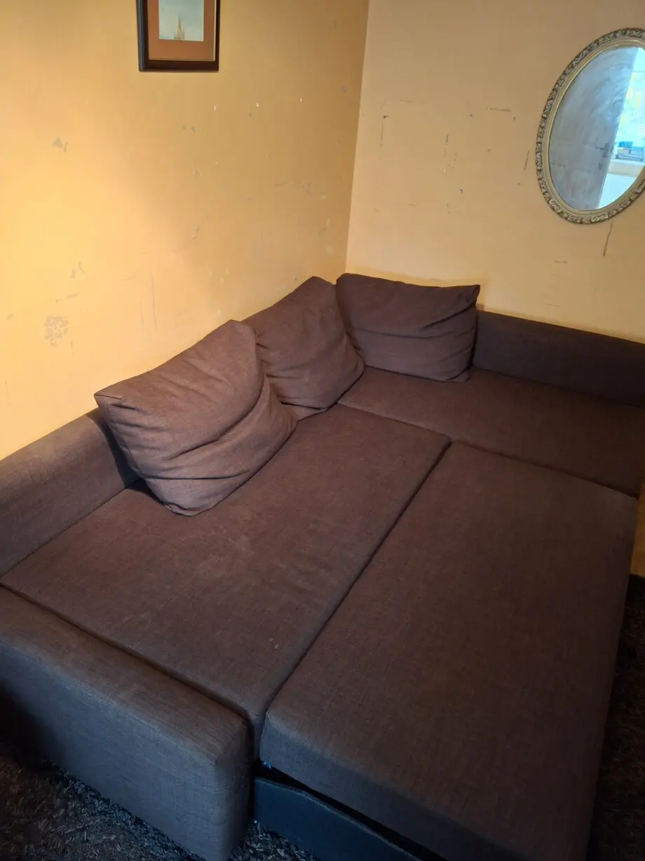 Brown sofa Bed