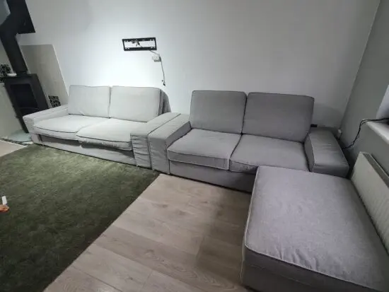 Ikea grey Kivik Sofa 3+2+1