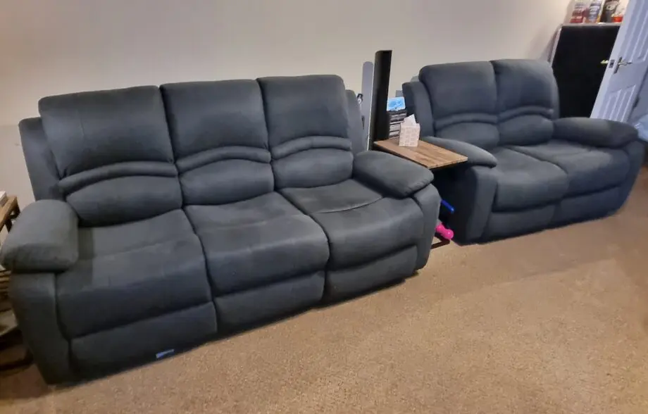 2 recliner sofas for sale