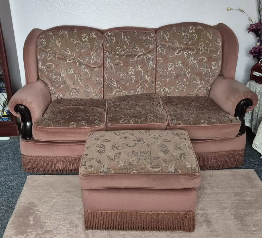 fabric 3 seater sofa