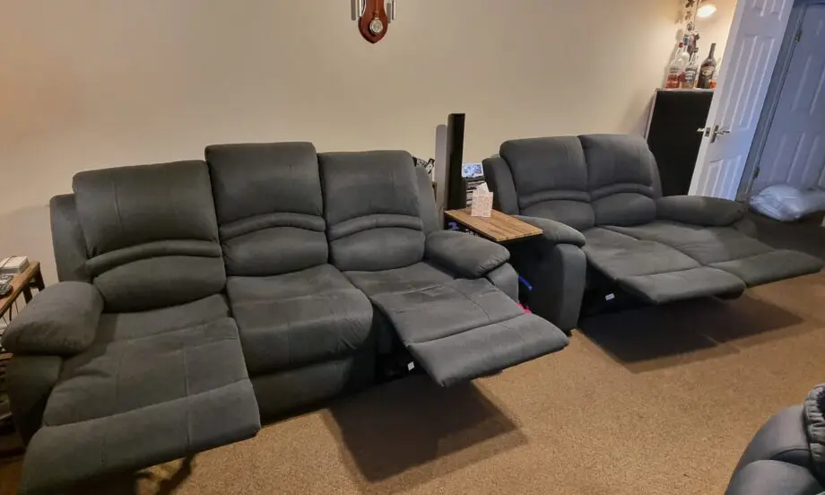 2 recliner sofas for sale