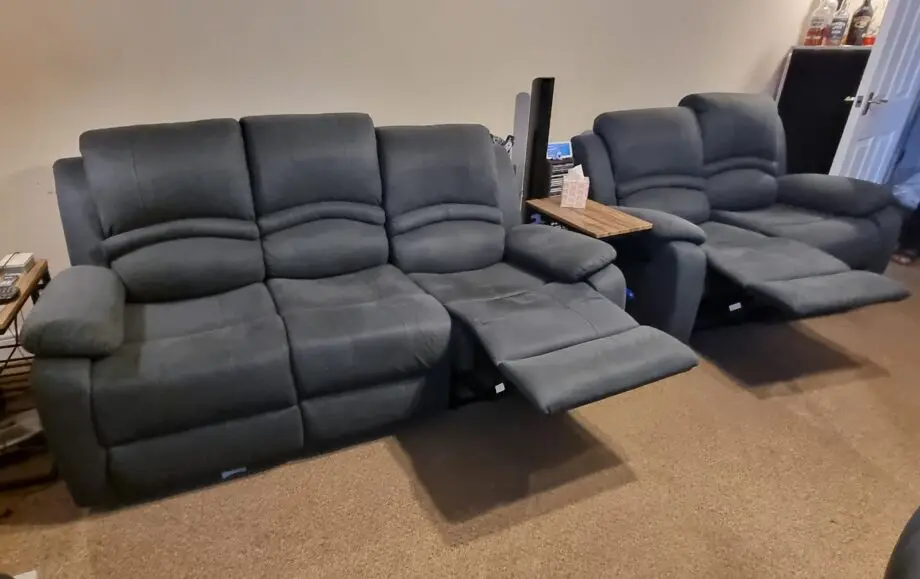 2 recliner sofas for sale