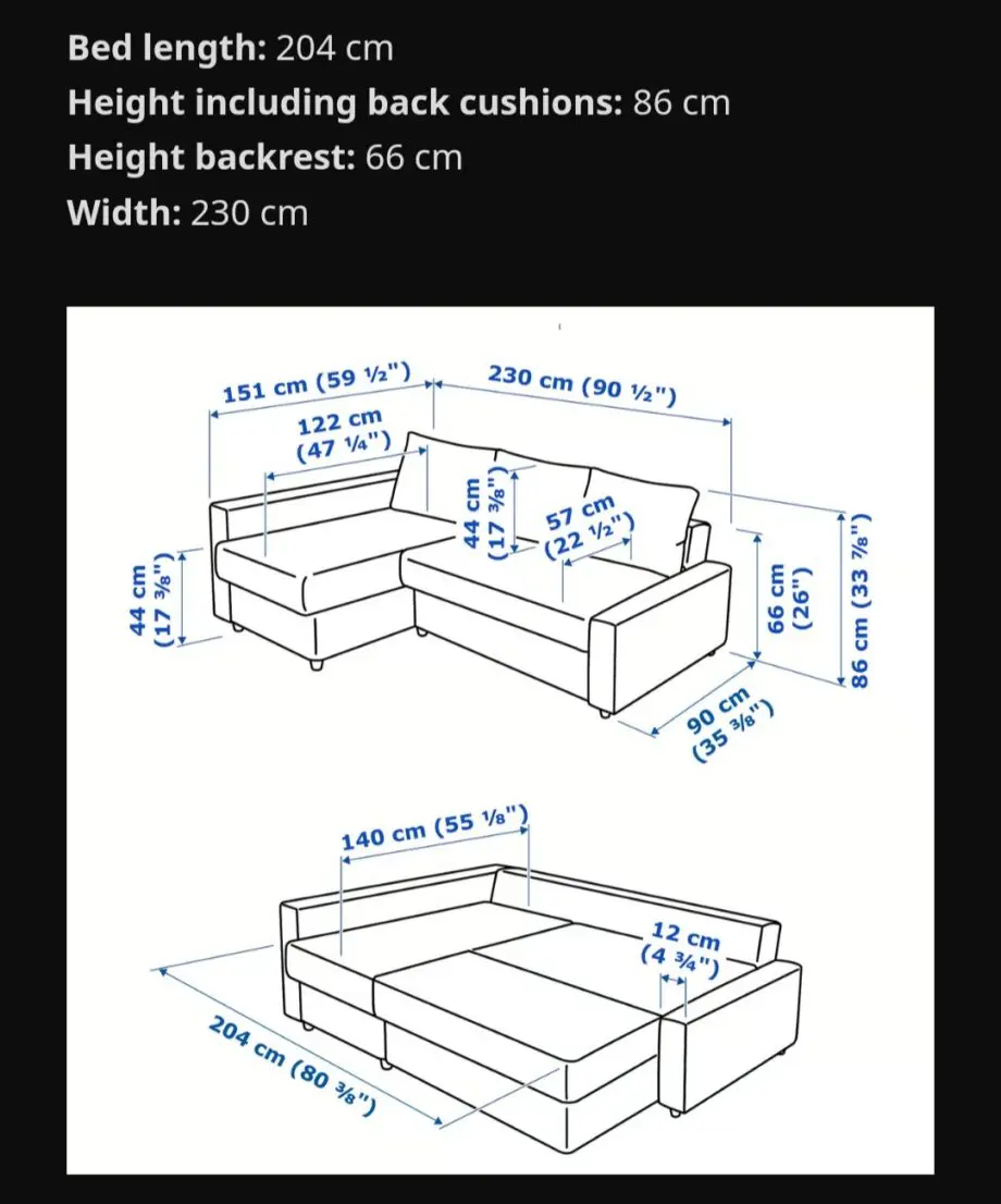 Ikea Corner Sofa Bed