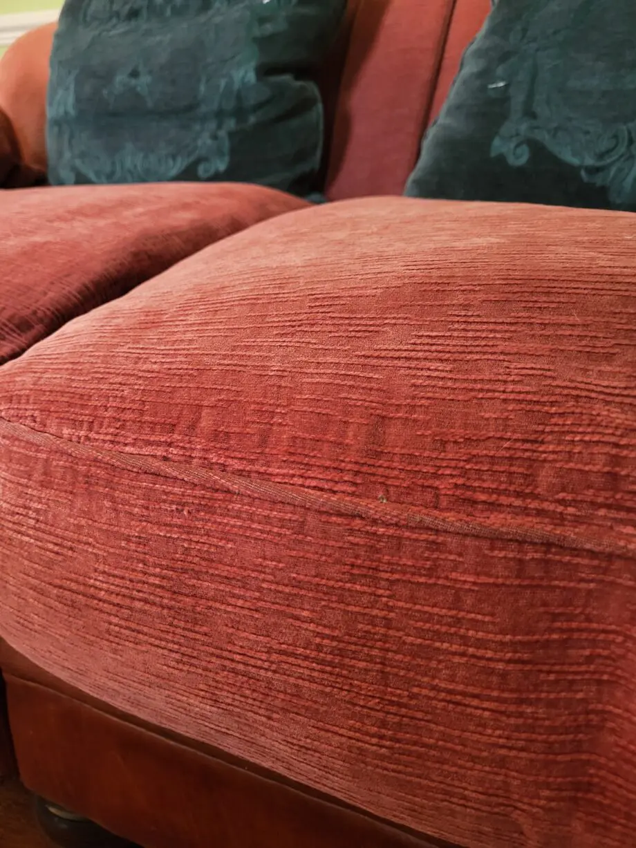 Tetrad leather and fabric midi sofa excellent quality