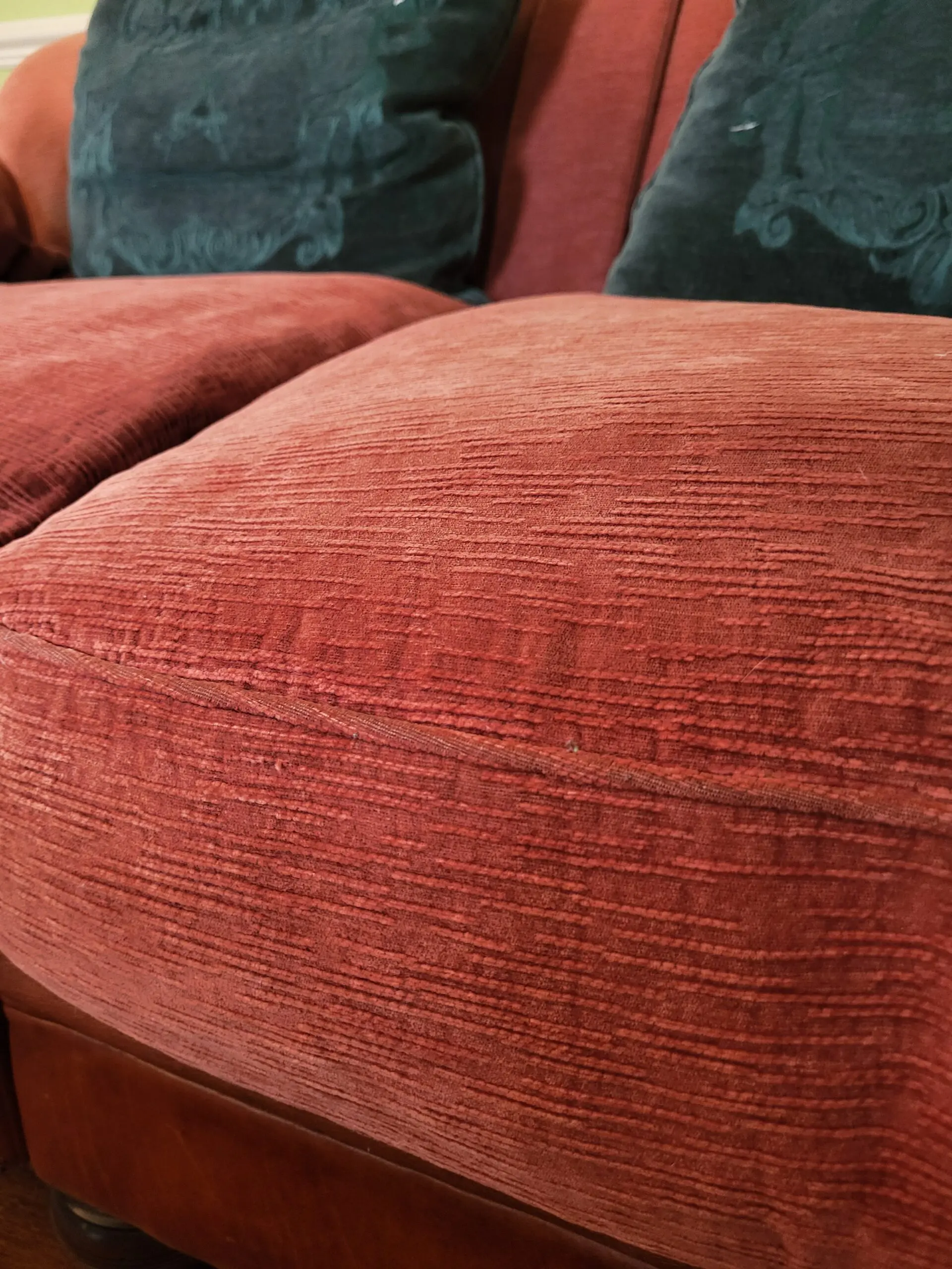 Tetrad leather and fabric midi sofa excellent quality