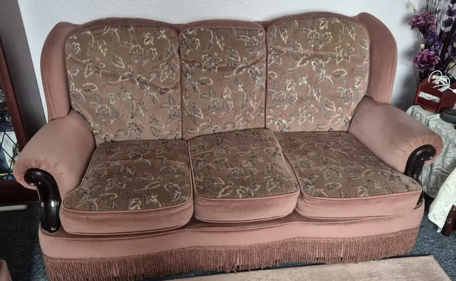 fabric 3 seater sofa