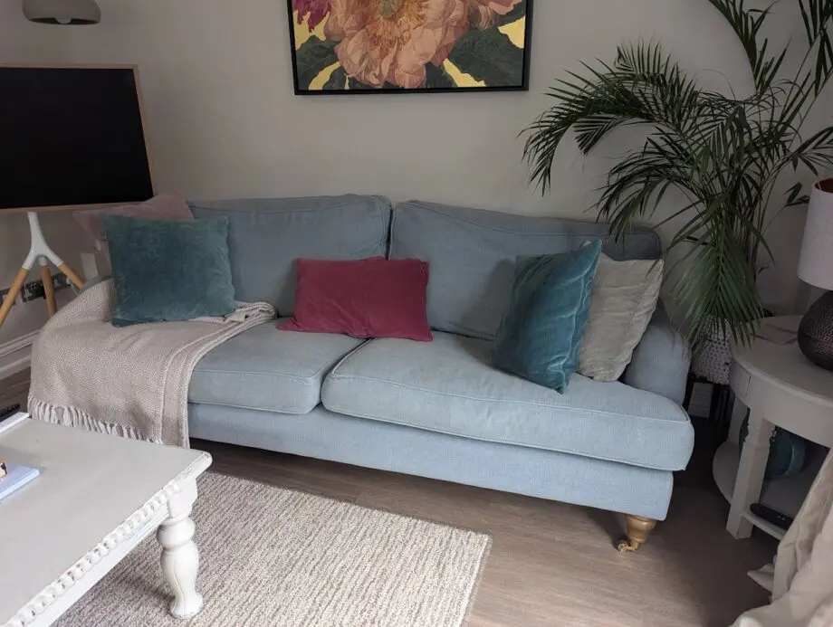 Sofa.com 3 seater (breaks down) Bluebell in Holkham Norfolk