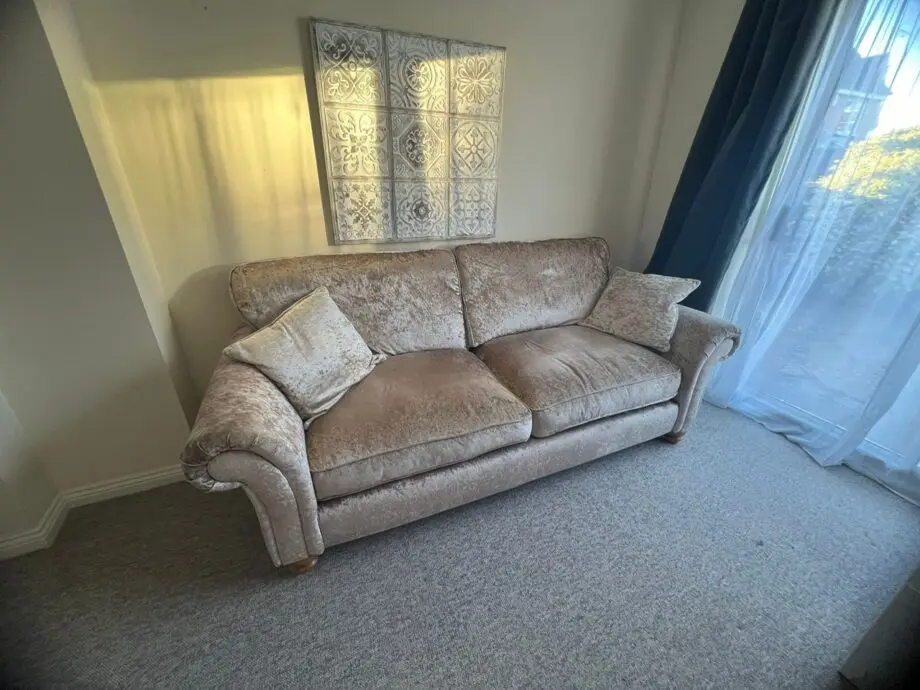 2 Seater Sofa crushed velvet