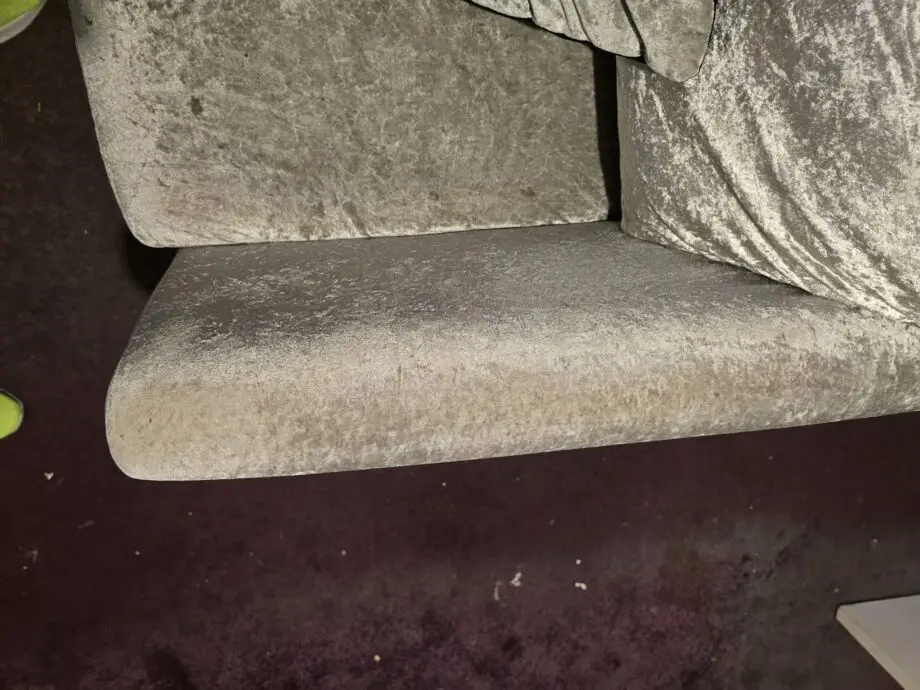 2 * SCS Silver 3 seater sofa - Dazzle range