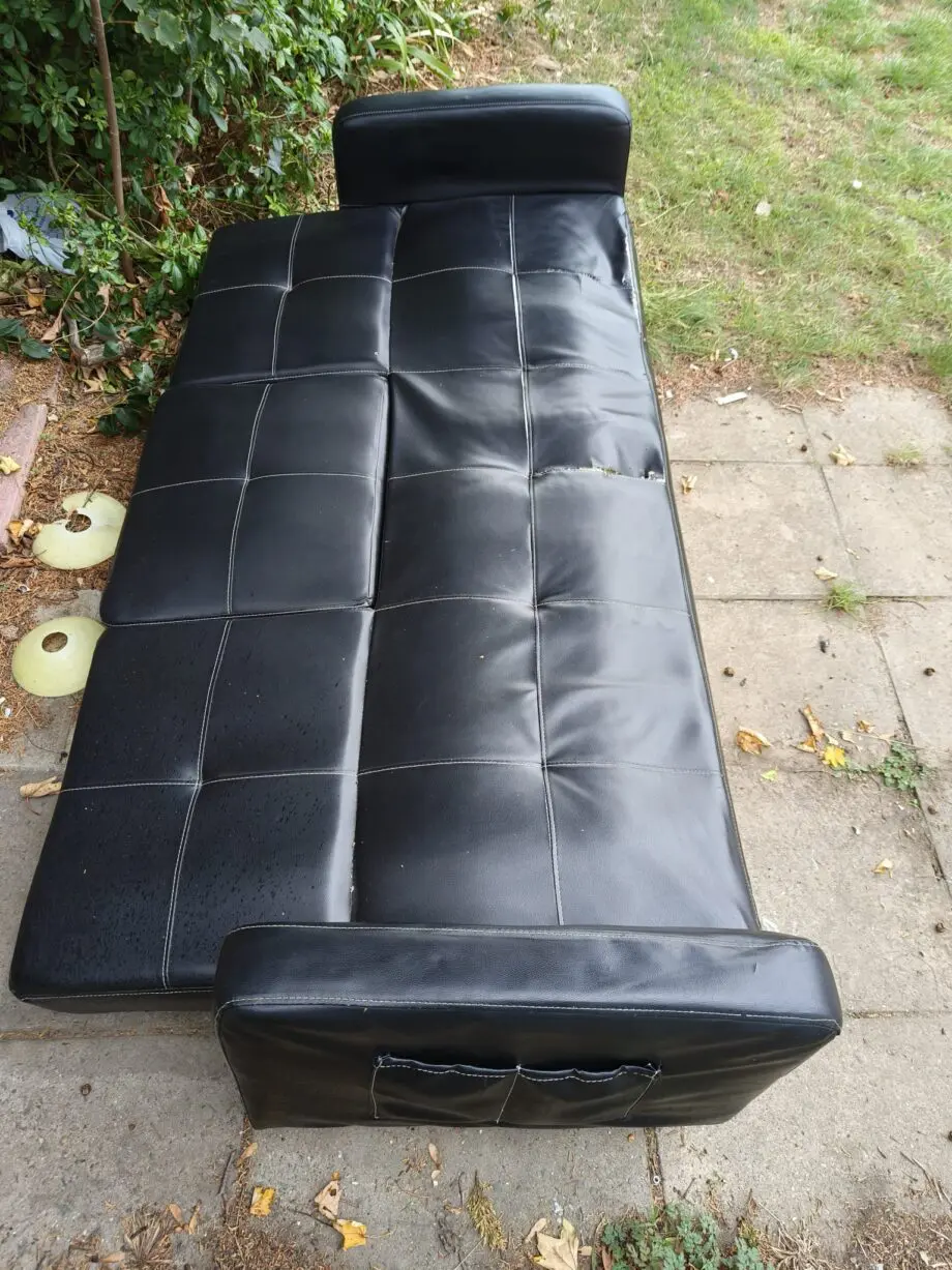 Black sofa bed