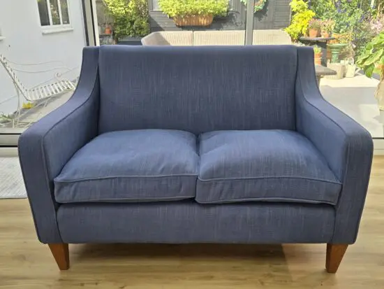 Blue Sofas & Stuff small 2 seater sofa