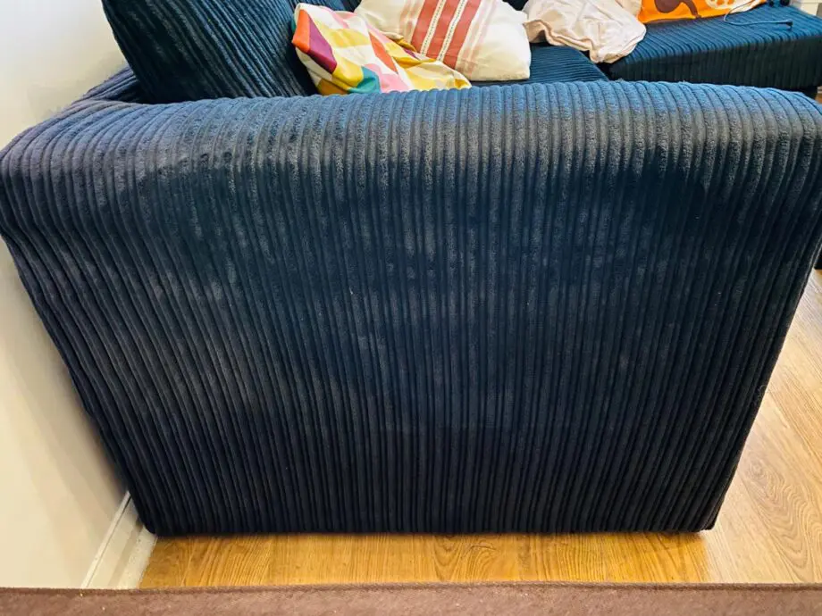Black Corner Sofa in good condition