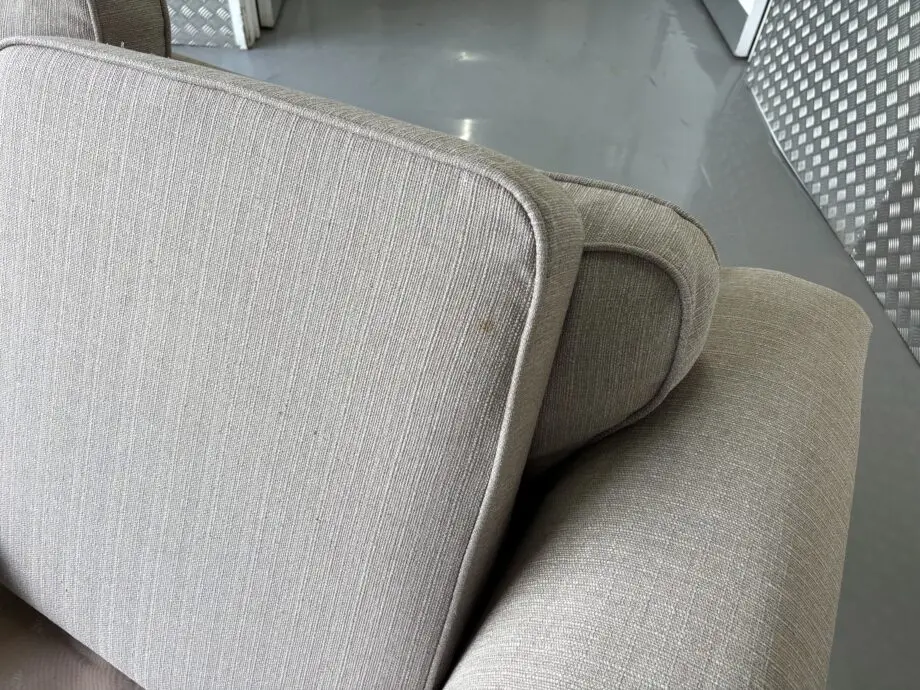 DFS Grey 2-Seater Sofa and Armchair