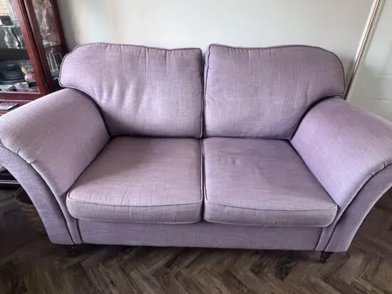 Laura Ashley Mortimer Two Seater Sofa in Heather